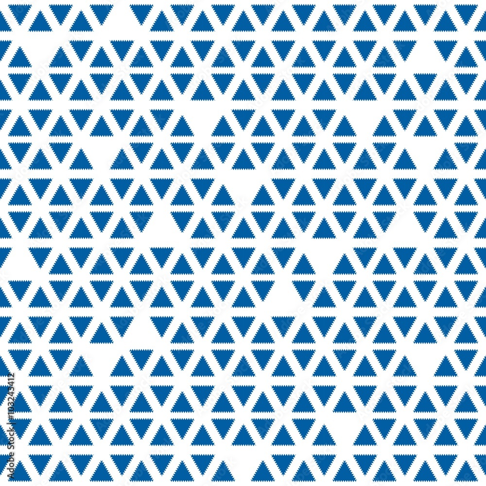 Blue Triangle Seamless Pattern Blue Triangle Seamless Pattern