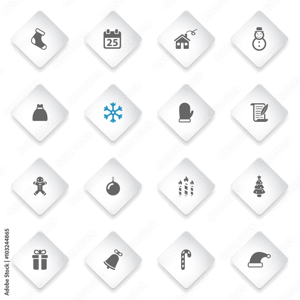 Christmas simply icons Christmas simply icons