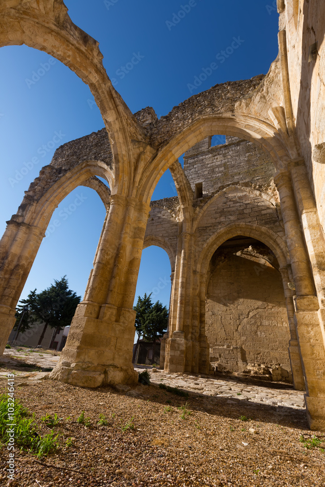 Abandoned of the  Church of Santa Eulalia