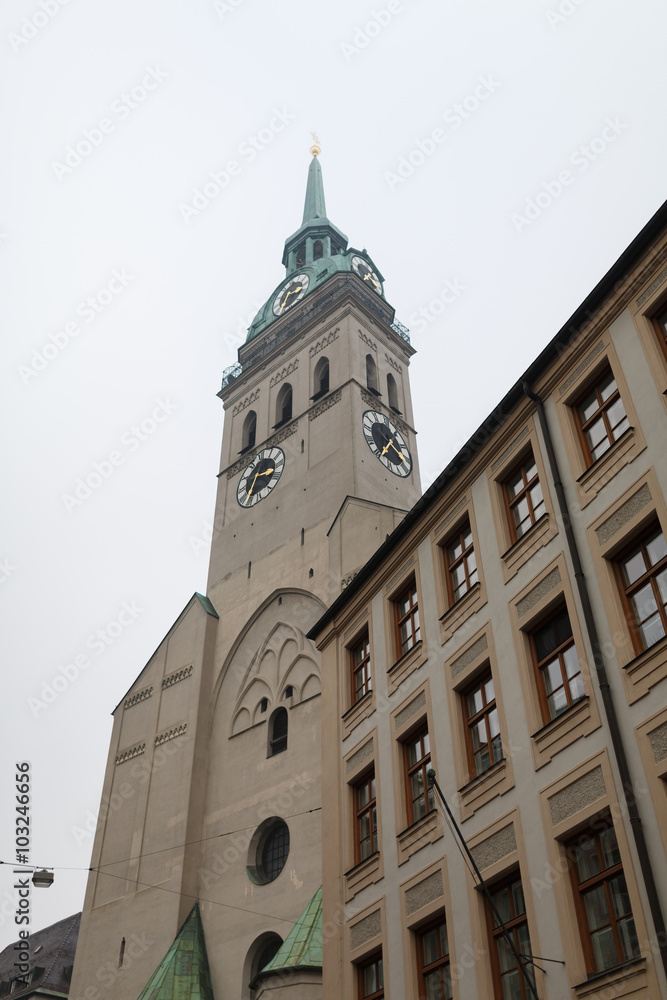 Saint Peter Church in Munich