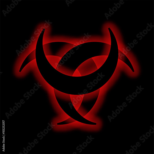 Horned Triskele- The horn of Odin