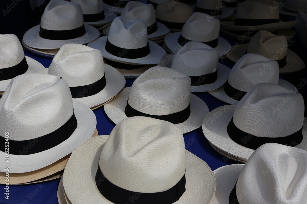 Panama Hats made in Ecuador