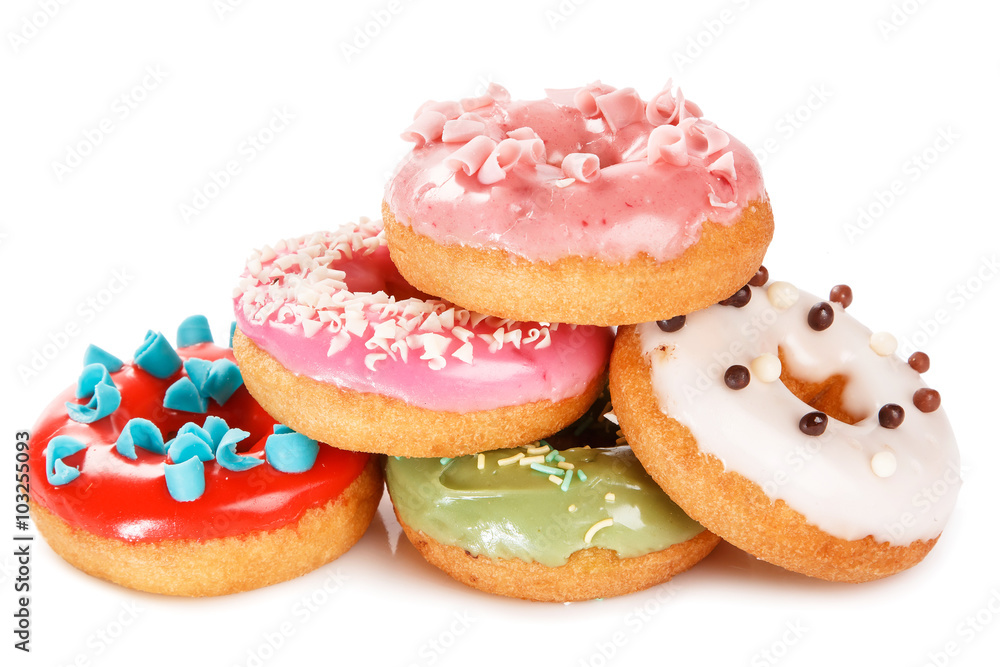 Colorful donuts