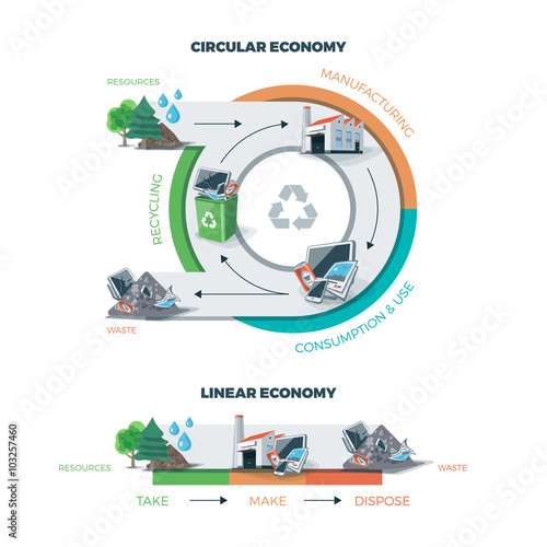 Circular and Linear Economy