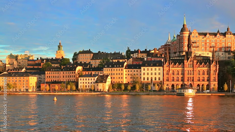 Old Town in Stockholm, Sweden