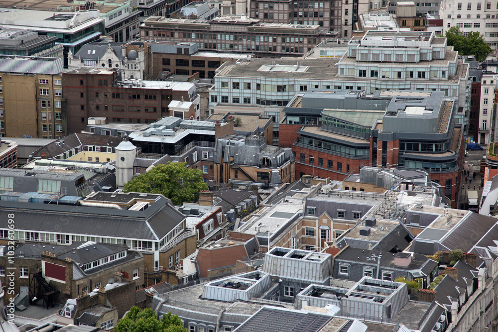 London from St Paul's Cathedral London from St Paul's Cathedral
