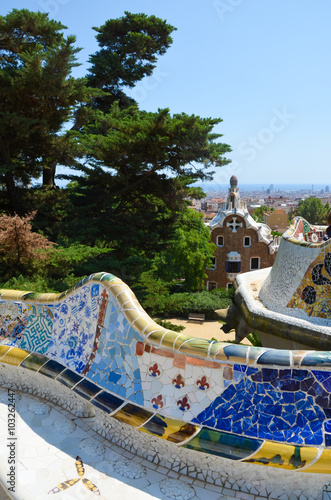 Parc Güell, Barcelone, Espagne