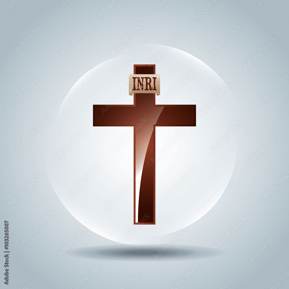 Obraz premium catholic icon design 
