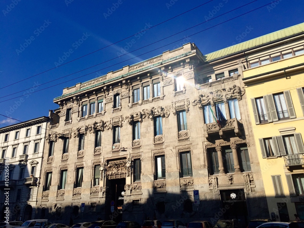 Milano, Palazzo Castiglioni in Corso Venezia