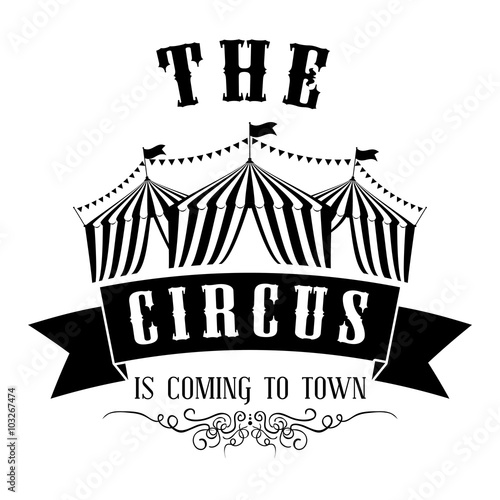 Circus icon design 