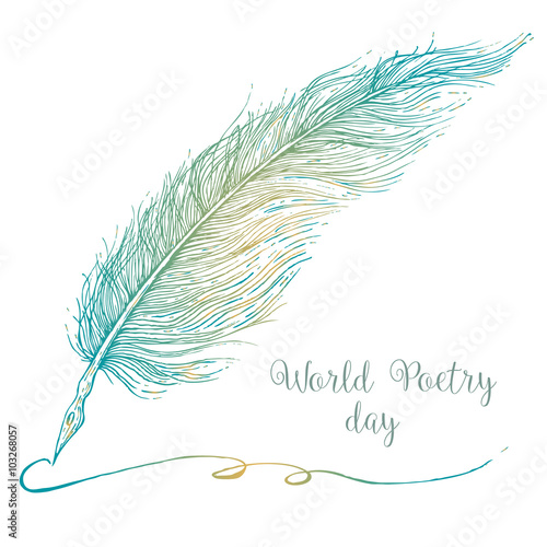 Nice graphic feather