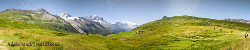 Panorama Mont Blac
