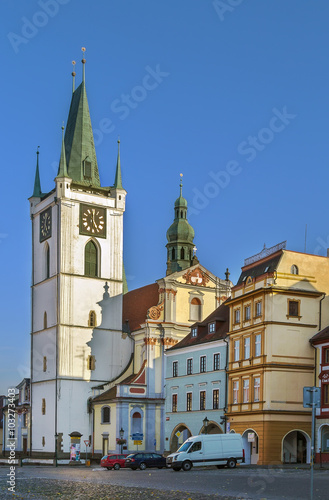 Cathedral of St. Stephen,Letomerice, Czech republic © borisb17
