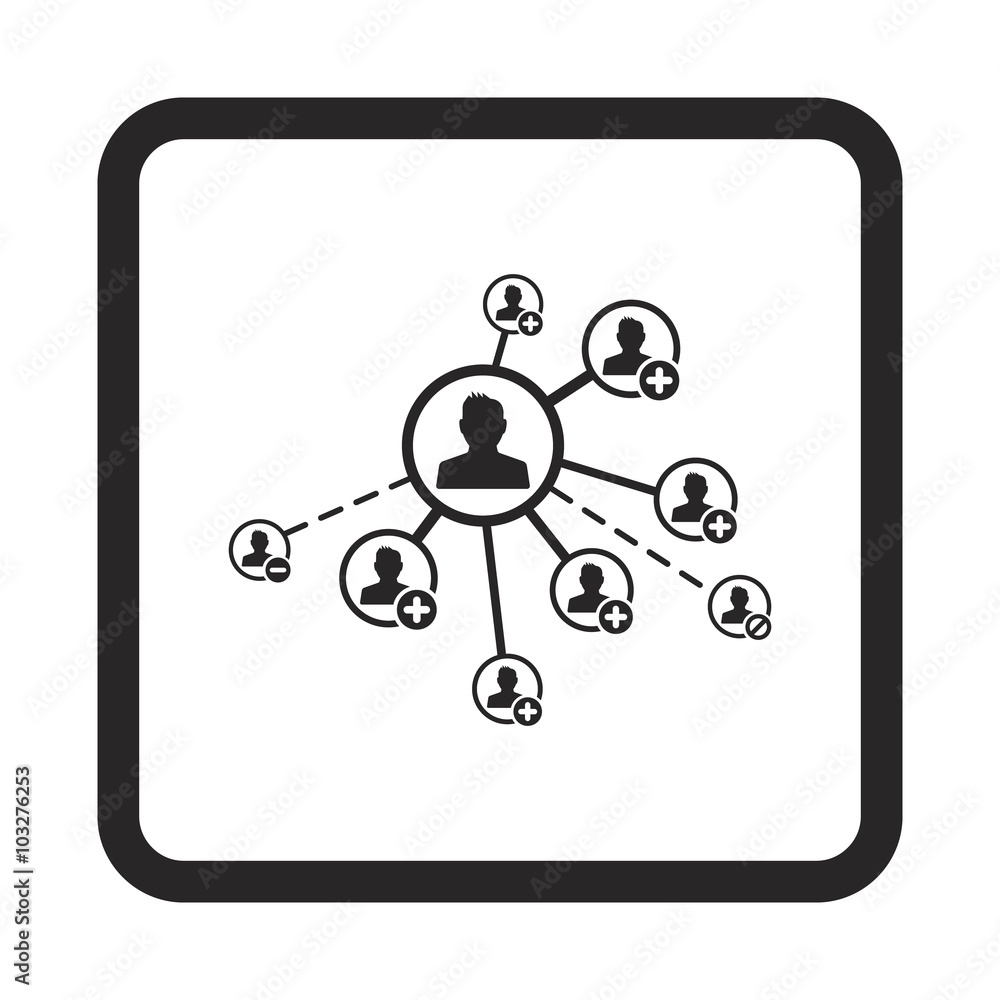 social network icon social network icon
