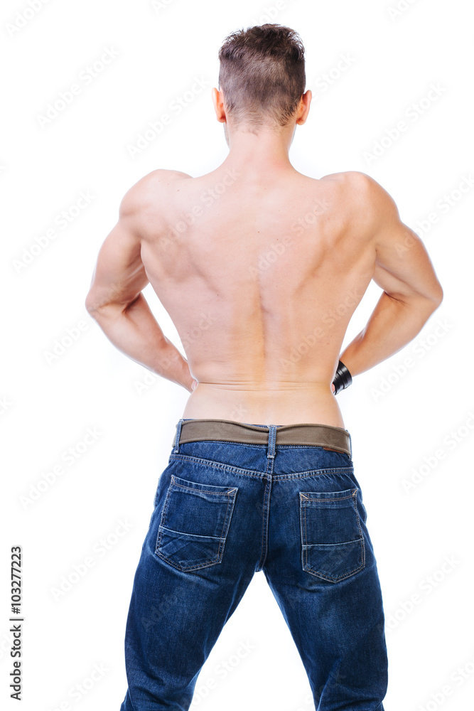 Fototapeta premium Man's perfect back