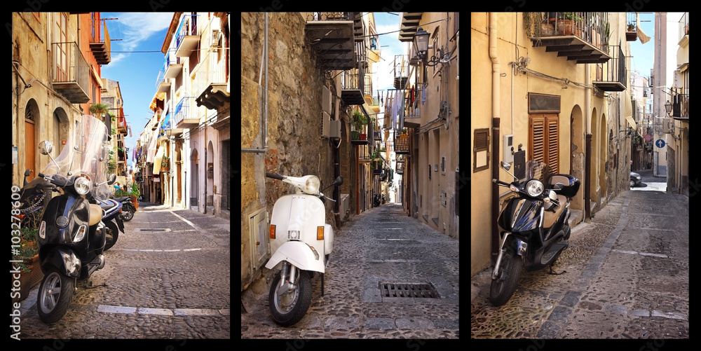 scooters in italy