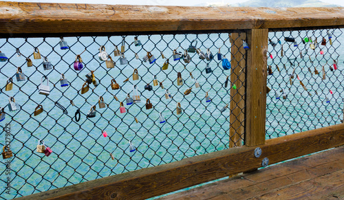 Love locks on a Fence © Ashok B. Mehta