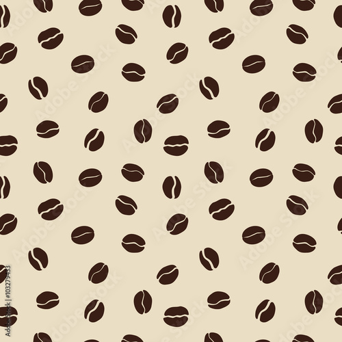 coffee beans pattern
