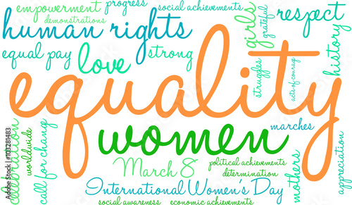 Equality Word Cloud