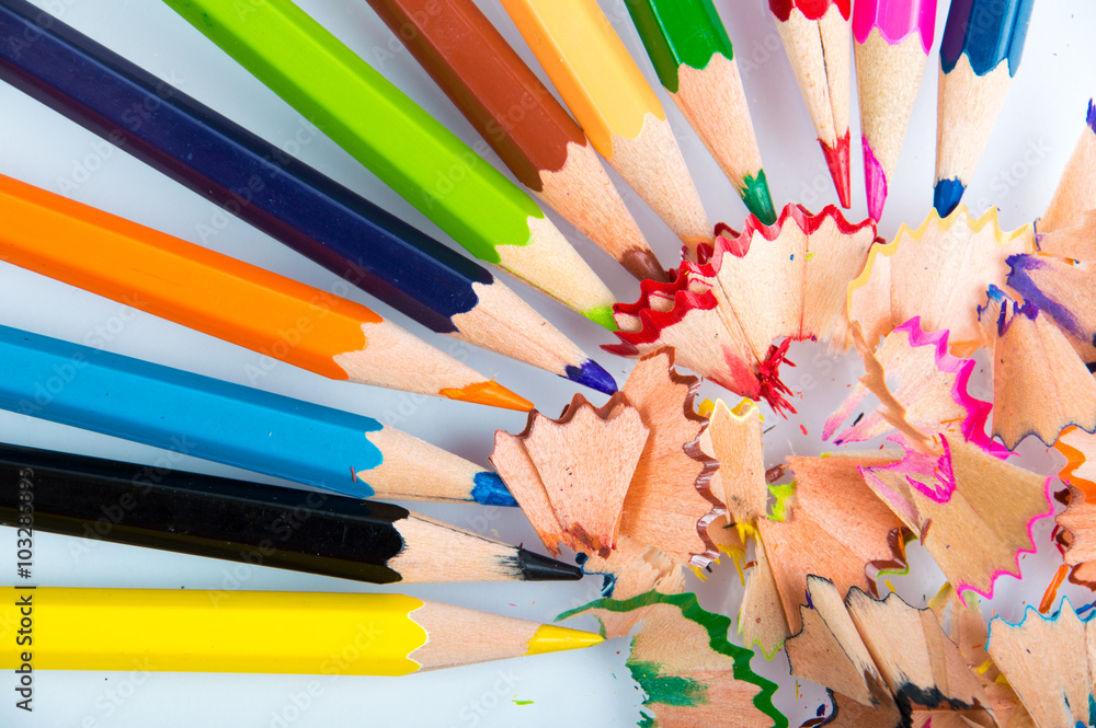 colored pencils and pencil sharpener colored pencils and pencil sharpener