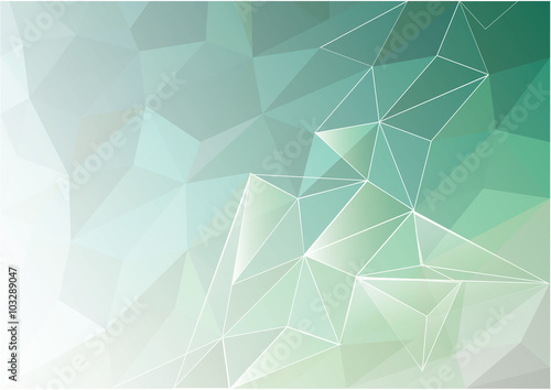 abstract low poly background polygon design. triangles and lines