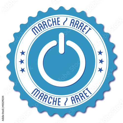 Logo marche / arrêt.