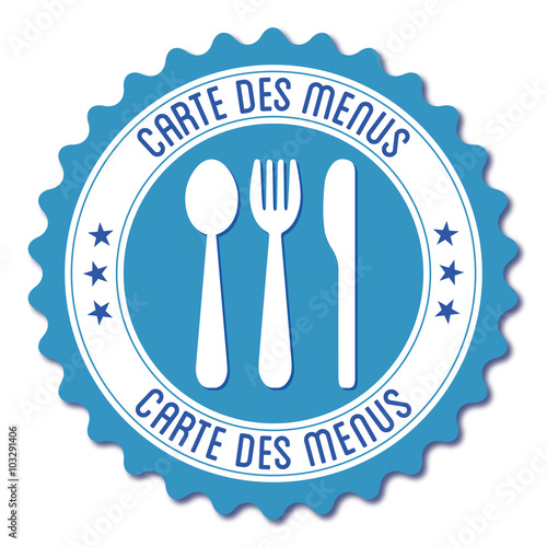 Logo carte des menus.