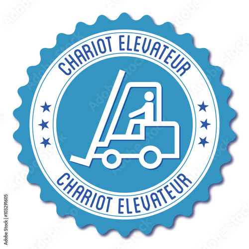 Logo chariot élévateur.