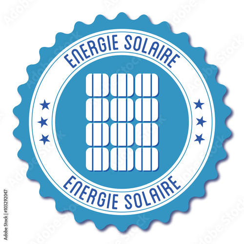 Logo énergie solaire.