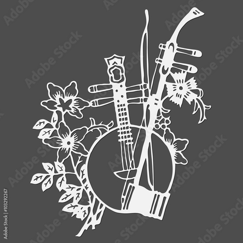 Instruments chinois.