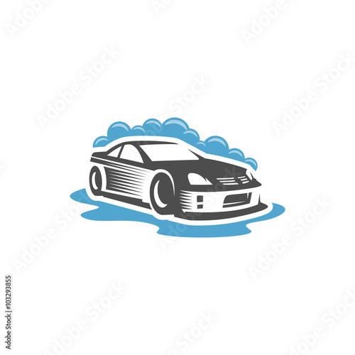 Car logo template, sports car