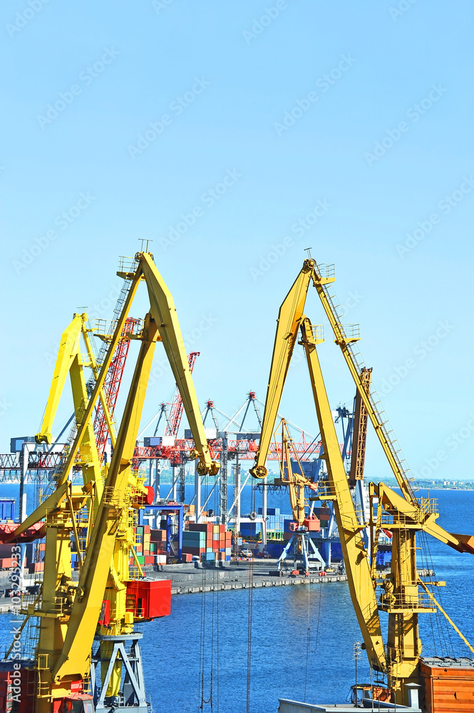 Port cargo crane Port cargo crane