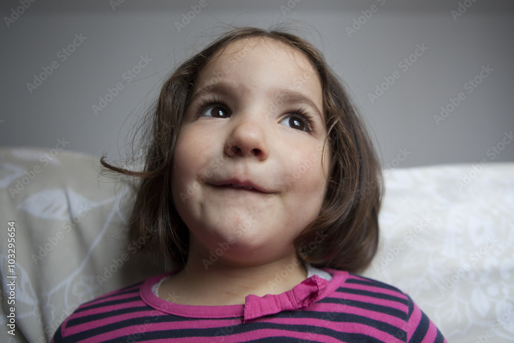 Undecided three years old little girl Undecided three years old little girl