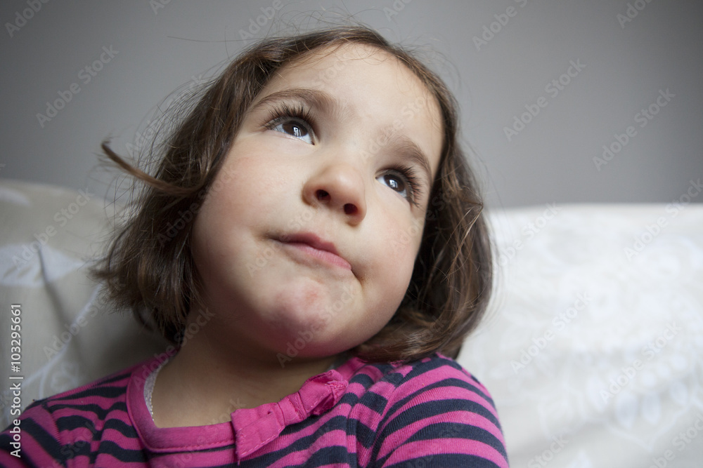 Undecided three years old little girl Undecided three years old little girl