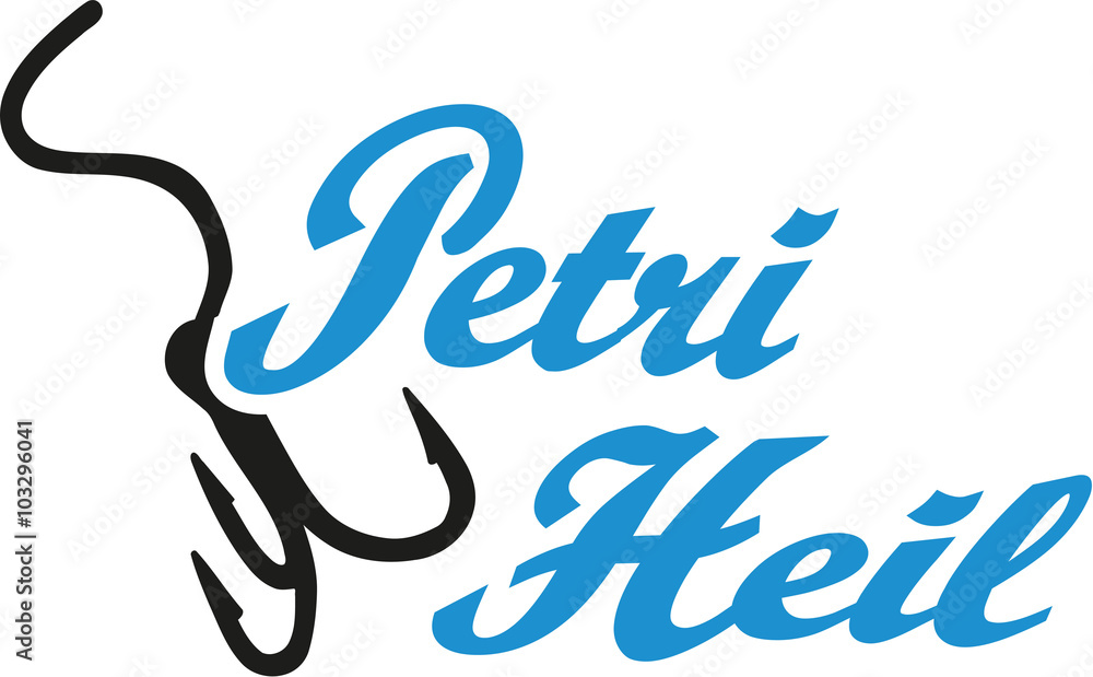 Obraz premium Petri heil with hook