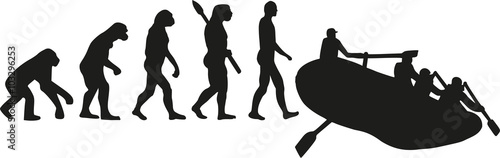 Rafting evolution