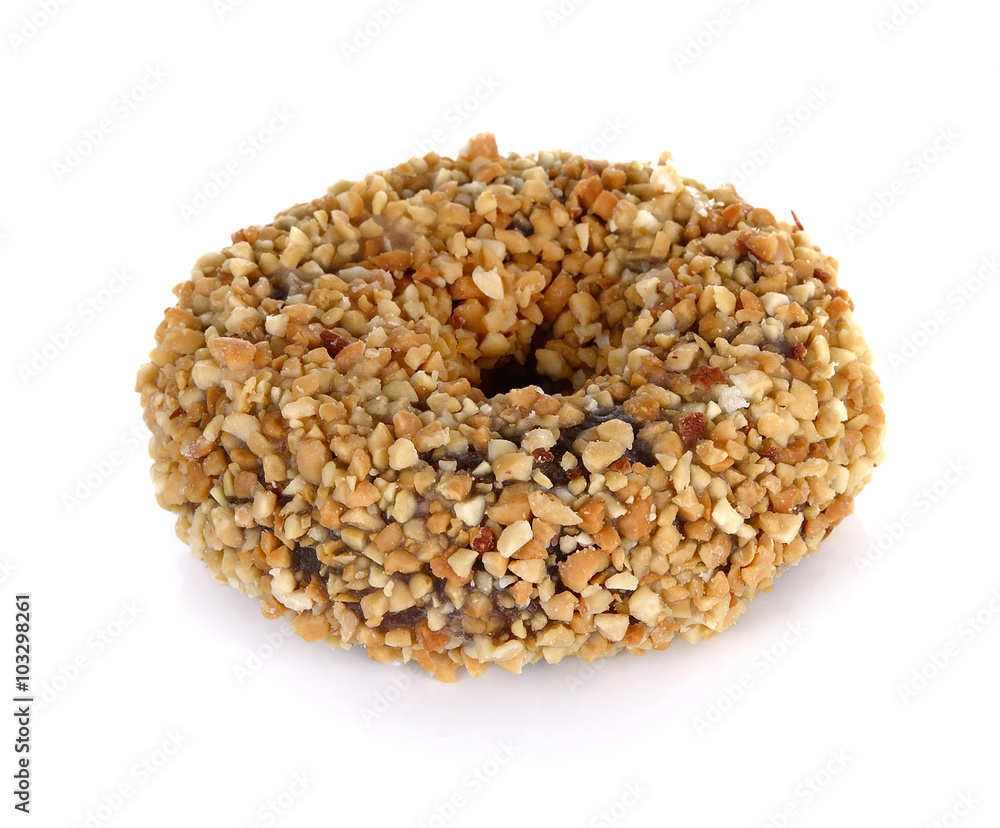 chocolate donut isolated on white background chocolate donut isolated on white background