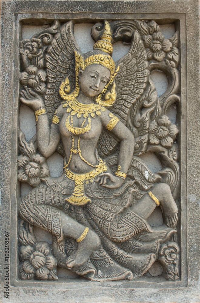 Stone carved thai style