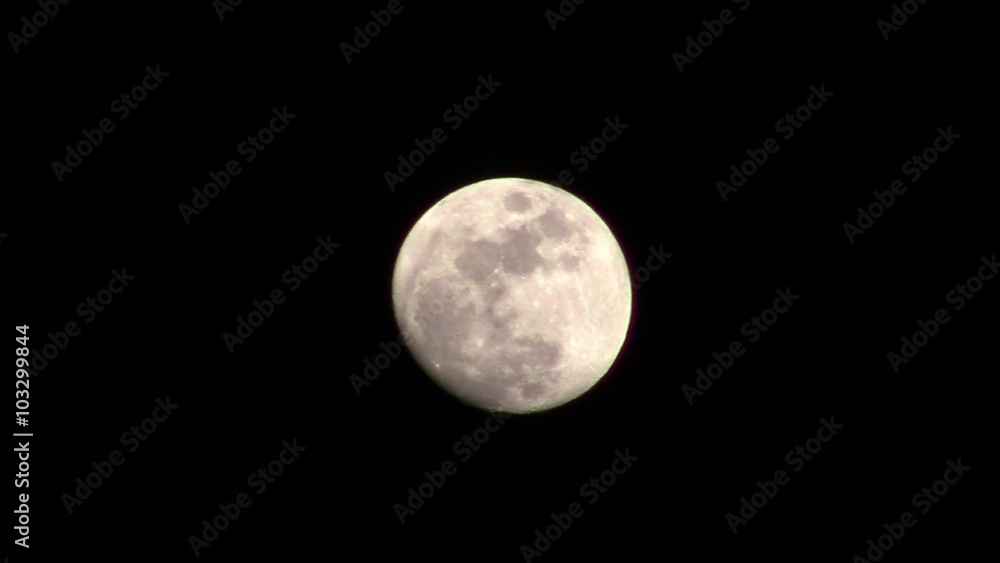 slow motion of moon's position in night sky slow motion of moon's position in night sky