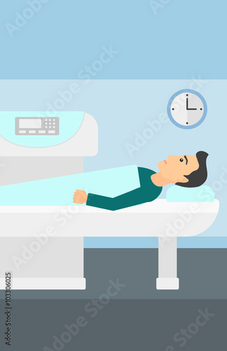 Magnetic resonance imaging.