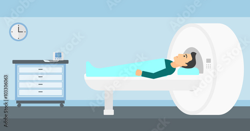 Magnetic resonance imaging.