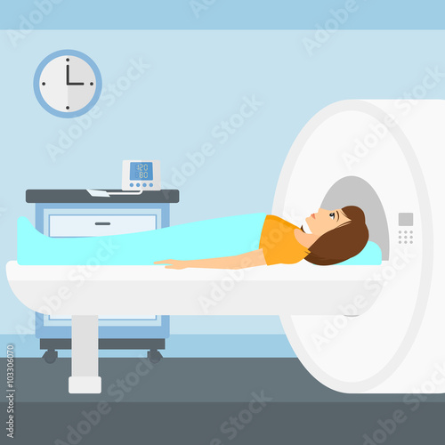 Magnetic resonance imaging.