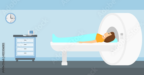 Magnetic resonance imaging.