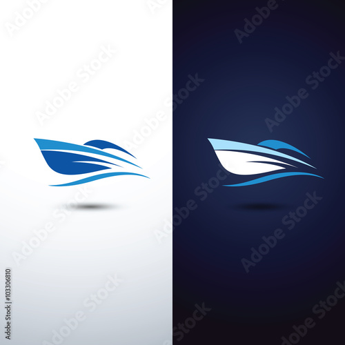 sailboat vector illustration