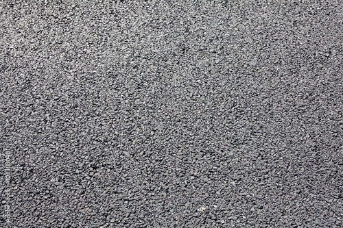 close-up new asphalt road