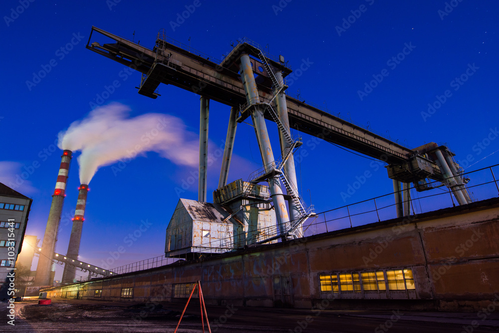 Coal powered plant Coal powered plant