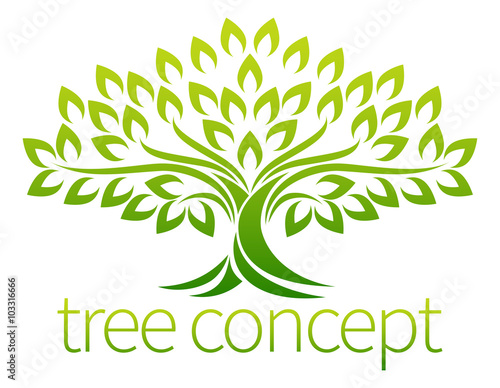 Tree Icon Concept