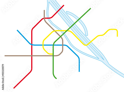 Vienna U-Bahn Map