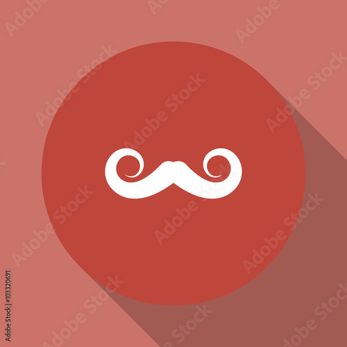 mustaches vector icon