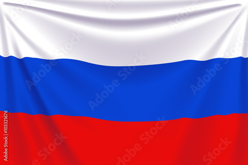 back flag russia